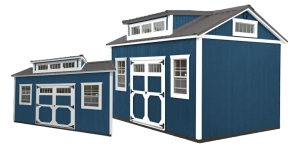 Graceland Portable Buildings Dormer-Shed 928-537-4273
