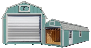 Graceland Portable Buildings Lofted Barn Garages 928-537-4273