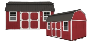 Graceland Portable Buildings Side Lofted Barn 928-537-4273
